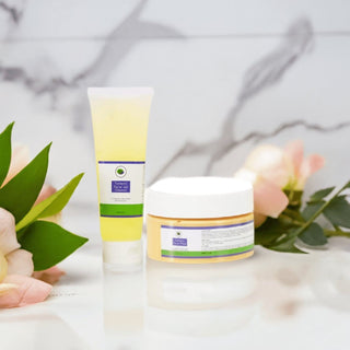 Khichi Beauty 2 Piece Essential Luxury Turmeric Facial System, Brighten and Firm, - Khichi Beauty Skincare by WWW.ALESMAXII.COM