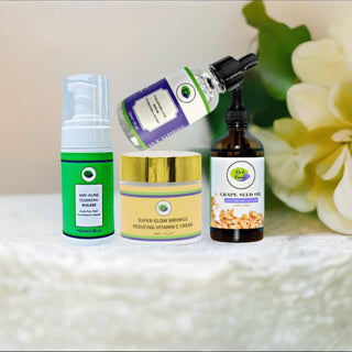 Khichi Beauty 4 Pc Bundle, Vitamin C Cream, Set - Khichi Beauty Skincare by WWW.ALESMAXII.COM