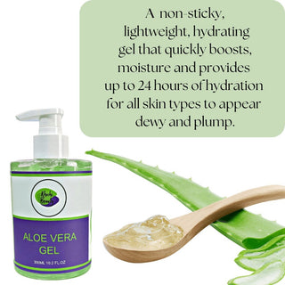 Khichi Beauty Aloe Vera Gel, Smoothing & Moisturizing Gel 10. 2oz (300ml). - Khichi Beauty Skincare by WWW.ALESMAXII.COM