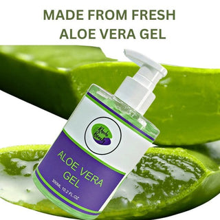 Khichi Beauty Aloe Vera Gel, Smoothing & Moisturizing Gel 10. 2oz (300ml). - Khichi Beauty Skincare by WWW.ALESMAXII.COM