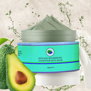 Khichi Beauty Avocado Nourishing Hydration Mud Mask 4.23oz. - Khichi Beauty Skincare by WWW.ALESMAXII.COM