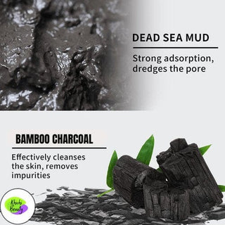 Khichi Beauty Bamboo Charcoal Mud Mask, Pores Minimizing, 4.23 oz / 120g - Khichi Beauty Skincare by WWW.ALESMAXII.COM