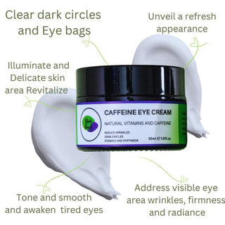 Khichi Beauty Caffeine Eye Cream - Khichi Beauty Skincare by WWW.ALESMAXII.COM