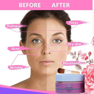 Khichi Beauty Fresh Pink Rose Clarify Clay Mask - Khichi Beauty Skincare by WWW.ALESMAXII.COM