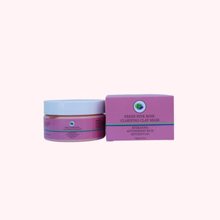 Khichi Beauty Fresh Pink Rose Clarify Clay Mask - Khichi Beauty Skincare by WWW.ALESMAXII.COM