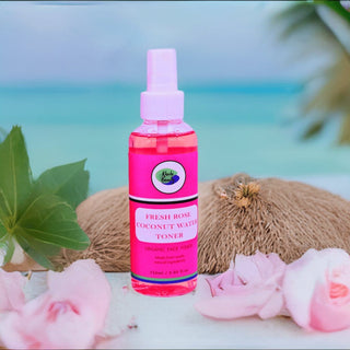 Khichi Beauty Fresh Rose Coconut Water Facial Toner, Soothes and hydrates - Khichi Beauty Skincare by WWW.ALESMAXII.COM