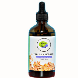 Khichi Beauty Grape Seed Oil, Organic, Natural, Pure, 3.38oz (100ml). - Khichi Beauty Skincare by WWW.ALESMAXII.COM