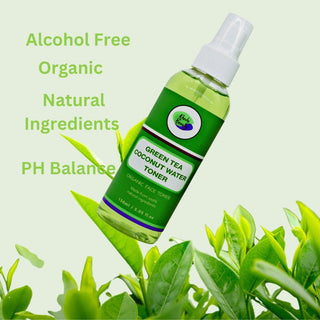 Khichi Beauty Green Tea Coconut Water Facial Toner, Soothes and hydrates - Khichi Beauty Skincare by WWW.ALESMAXII.COM