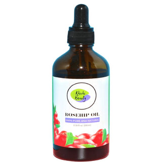 Khichi Beauty Rose Hip Seed Face Oil is 100% pure, natural, and unrefined, 3.38oz (100ml). - Khichi Beauty Skincare by WWW.ALESMAXII.COM