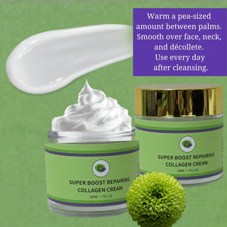 Khichi Beauty Super Boost Repairing Collagen Cream 1.7 oz (50ml). - Khichi Beauty Skincare by WWW.ALESMAXII.COM