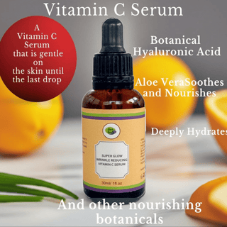 Khichi Beauty Super Glow Wrinkle Reducing Vitamin C Serum, 30ml. - Khichi Beauty Skincare, Alesmaxii.com