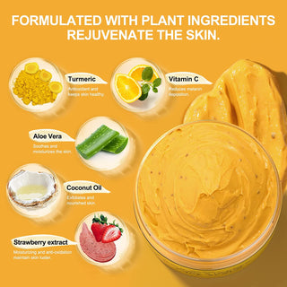 Khichi Beauty Turmeric Facial Polish, With Real Turmeric Juice, 150 / 5.1 fl oz - Khichi Beauty Skincare by WWW.ALESMAXII.COM