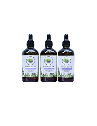 Khichi Beauty Rosemary Oil, Essential Oil, Pure and Natural Organic, 3.8oz (100ml) x 3. - Khichi Beauty Skincare, Alesmaxii.com