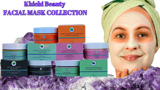 Khichi Beauty Facial Mask Collection, Deep Cleansing, Moisturizing, and Refining Pores