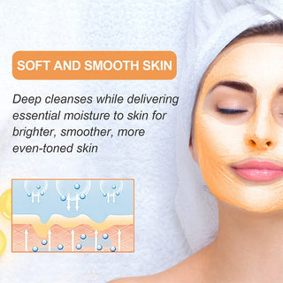 Khichi Beauty Glow Boosting Anti-Wrinkle Carrot Clay Mask 4.23 oz / 120g