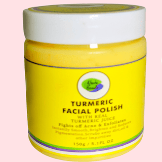 Khichi Beauty Turmeric Facial Polish, With Real Turmeric Juice, 150 / 5.1 fl oz