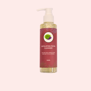 Khichi Beauty Exfoliating Facial Cleanser With Amino Acids, Shea Butter & Oatmeal