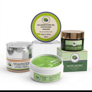 Dark Circles, Eye Bag And Puffy Eyes Remover Kit, AM & PM - Khichi Beauty Skincare, Alesmaxii.com