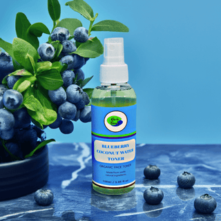 Khichi Beauty Blueberry Coconut Water Facial Toner, Soothes and hydrates