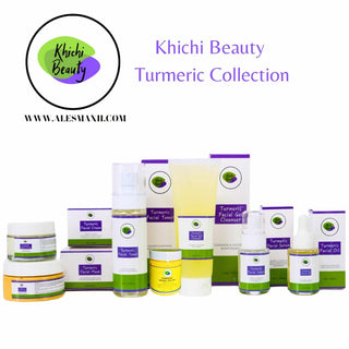 Khichi Beauty 3 Piece Luxury Turmeric Facial System, Brighten and Hydrates, Anti - Aging. - Khichi Beauty Skincare by WWW.ALESMAXII.COM