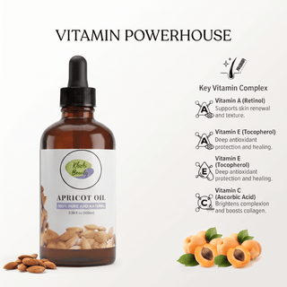 Khichi Beauty Apricot Oil, Organic, Pure and Natural, 3.38oz (100ml). - Khichi Beauty Skincare, Alesmaxii.com