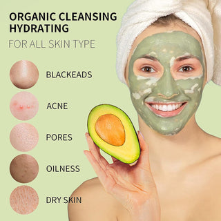 Khichi Beauty Avocado Nourishing Hydration Mud Mask 4.23oz. - Khichi Beauty Skincare by WWW.ALESMAXII.COM