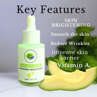 Khichi Beauty Avocado Serum, Moisturizing, Anti - Wrinkle, 100% Natural & Organic. - Khichi Beauty by WWW.ALESMAXII.COM