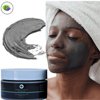Khichi Beauty Bamboo Charcoal Mud Mask, Pores Minimizing, 4.23 oz / 120g - Khichi Beauty Skincare by WWW.ALESMAXII.COM