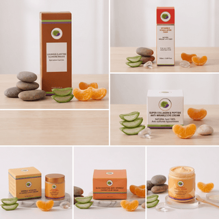 Khichi Beauty Brightening Daily Essentials 7 Pcs set - Khichi Beauty Skincare, Alesmaxii.com