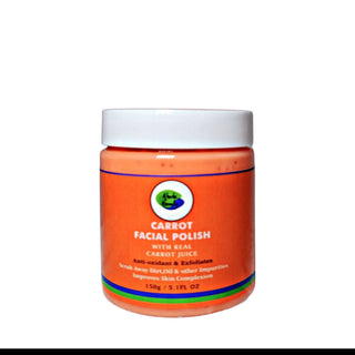 Khichi Beauty Carrot Facial Polish, With Real Carrot Juice, 150 / 5.1 fl oz - Khichi Beauty by WWW.ALESMAXII.COM