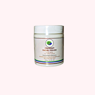 Khichi Beauty Coconut Facial Polish, With Real Coconut Juice, 150 / 5.1 fl oz - Khichi Beauty Skincare by WWW.ALESMAXII.COM