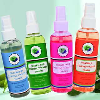 Khichi Beauty Coconut Water Toners Collection - Khichi Beauty Skincare by WWW.ALESMAXII.COM