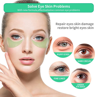 Khichi Beauty Collagen Avocado Hydra Gel Eye Patches - Khichi Beauty Skincare by WWW.ALESMAXII.COM