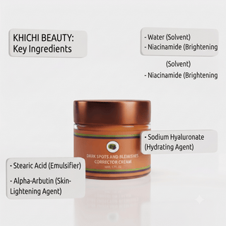 Khichi Beauty Dark Spots And Blemishes Corrector Cream - Khichi Beauty Skincare, Alesmaxii.com