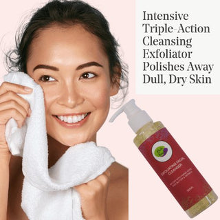 Khichi Beauty Exfoliating Facial Cleanser With Amino Acids, Shea Butter & Oatmeal - Khichi Beauty Skincare by WWW.ALESMAXII.COM