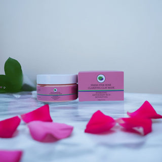 Khichi Beauty Fresh Pink Rose Clarify Clay Mask - Khichi Beauty Skincare by WWW.ALESMAXII.COM
