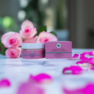 Khichi Beauty Fresh Pink Rose Clarify Clay Mask - Khichi Beauty Skincare by WWW.ALESMAXII.COM