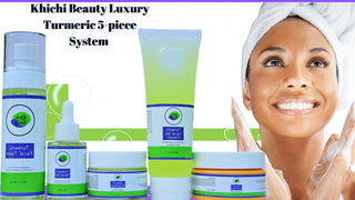 Khichi Beauty Luxury Turmeric 5 piece System, Brighter, Firmer Hydrated Skin. - Khichi Beauty Skincare by WWW.ALESMAXII.COM