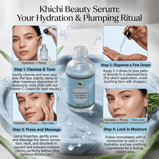 Khichi Beauty Rejuvenating Hyaluronic Acid Serum - Khichi Beauty Skincare, Alesmaxii.com