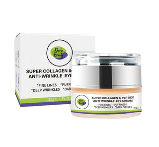 Khichi Beauty Super Collagen & Peptide Anti - Wrinkle Eye cream - Khichi Beauty Skincare by WWW.ALESMAXII.COM