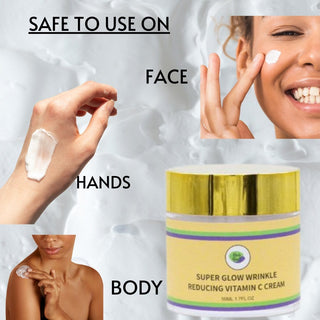 Khichi Beauty Super Glow Vitamin C Cream 1.7oz (50ML) - Khichi Beauty Skincare by WWW.ALESMAXII.COM