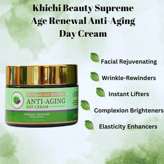 Khichi Beauty Supreme Age Renewal Anti - Aging Day Cream - Khichi Beauty Skincare by WWW.ALESMAXII.COM