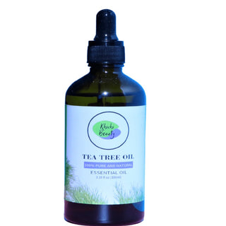 Khichi Beauty Tea Tree Oil, Essential Oil, Organic, Natural, 3.8oz (100ml). - Khichi Beauty Skincare by WWW.ALESMAXII.COM