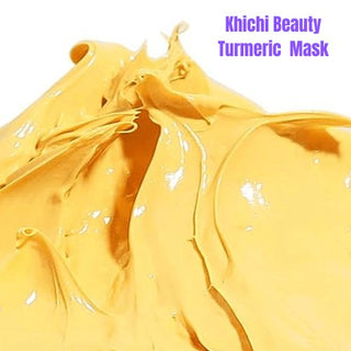 Khichi Beauty Turmeric Face Mask, Treating and Repairing, Oil Control, Anti - aging 120g. - Khichi Beauty Skincare by WWW.ALESMAXII.COM
