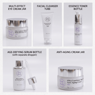 Khichi Beauty Ultra Luminous Age-Defying Multi-Effect 5-Pc System - Khichi Beauty Skincare, Alesmaxii.com